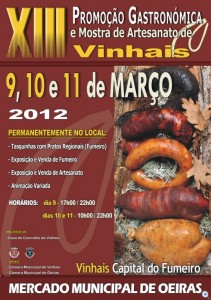XIII Promoção Gastronómica e Mostra de Artesanato de Vinhais - 9 a 11 de Março 2012 - Oeiras