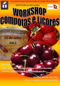Workshop Compotas e Licores