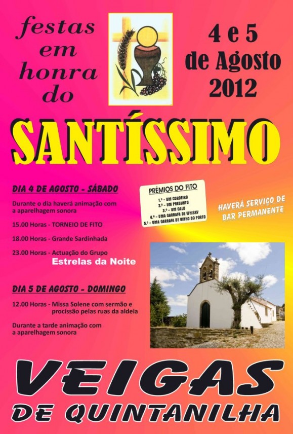 Festas em Honra do Santíssimo - Veigas de Quintanilha