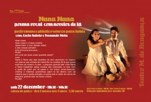 Nana Nana - poema vocal com novelos de lã