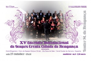 XV Encontro Internacional de Grupos Corais Cidade de Bragança