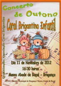 Concerto de Outono Coral Brigantino Infantil