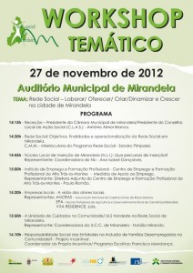Rede Social de Mirandela - Workshop Temático