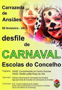 Desfile de Carnaval Escolas do Concelho - Carrazeda de Ansiães