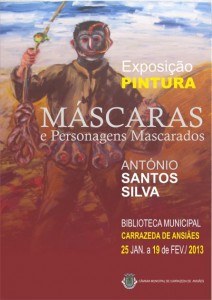 Exposição Pintura - Máscaras e Personagens Mascarados - Carrazeda de Ansiães