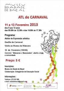 ATL de Carnaval - Museu do Abade de Baçal - Bragança