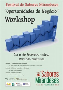 Workshop “Oportunidades de Negócio" - Miranda do Douro