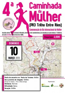 4ª Caminhada da Mulher - Trilho Entre Rios - Mirandela