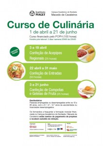 Curso de Culinária - Macedo de Cavaleiros
