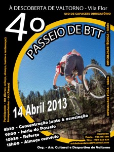 4º Passeio de BTT - À DESCOBERTA DE VALTORNO - Vila Flor