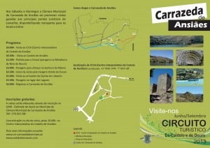 Circuito Turístico do Castelo e do Douro - Carrazeda de Ansiães - Frente
