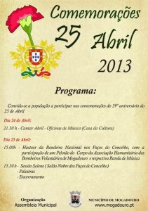 Comemorações do 25 de Abril - Mogadouro