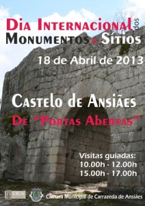 Dia Internacional dos Monumentos e Sítios - Carrazeda de Ansiães