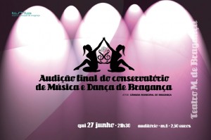 Audição Final do conservatório de Música e Dança de Bragança