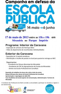 Campanha em defesa da Escola Pública - Mirandela