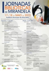 I Jornadas das Bibliotecas de Mirandela