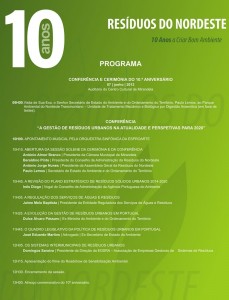 10 Anos Resíduos do Nordeste - Mirandela