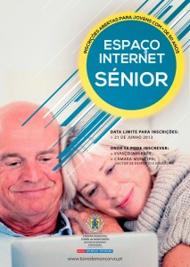 Inscrições abertas para jovens com mais de 50 anos - Espaço Internet Sénior - Torre de Moncorvo