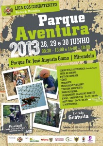 Parque Aventura - Liga dos Combatentes - Mirandela
