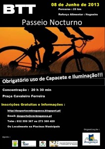 Passeio BTT Noturno - Bragança