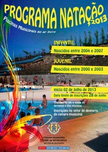 Programa Natação 2013 - Piscinas Municipais ao ar livre - Torre de Moncorvo