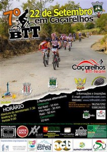 Participe no 7º Raid BTT - Rota dos Moinhos de Água - Caçarelhos