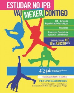 Participe no Estudar no IPB vai mexer contigo - Bragança