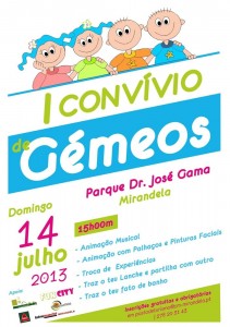 I Convívio de Gémeos - Mirandela