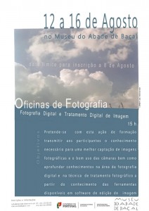Participe no Oficinas de Fotografia - Museu do Abade de Baçal - Bragança