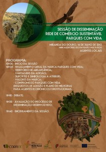 Participe no Sessão de Disseminação – “Rede Comércio Sustentável Parques com Vida" - Miranda do Douro
