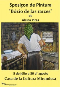 Sposiçon de Pintura “Bózios de las Raízes” de Alcina Pires - Miranda do Douro