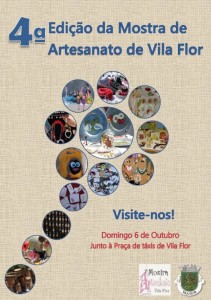 Participe no 4ª Edição da Mostra de Artesanato de Vila Flor
