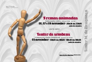 Participe nas Formas animadas - Teatro de sombras