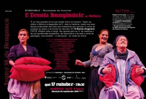 Participe no Doente Imaginário de Moliére