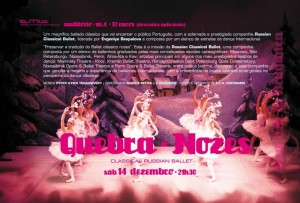 Participe na Quebra-Nozes - "Classical Russian Ballet"