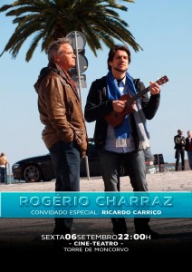 Participe no Rogério Charraz - Cine-Teatro - Torre de Moncorvo