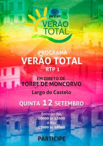 Participe no Verão Total RTP1 - Torre de Moncorvo