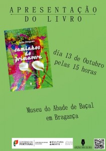 Participe no Apresentação do Livro - Museu do Abade de Baçal em Bragança