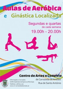 Participe nas Aulas de Aeróbica e Ginástica Localizada - Carrazeda de Ansiães