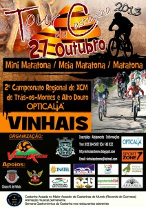 Participe no BTT - Tour da Castanha 2013 - Mini Maratona / Meia Maratona / Maratona - Vinhais