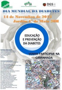 Participe na Dia Mundial da Diabetes - "Educação e Prevenção da Diabetes" - Bragança