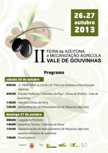 Participe no II Feira da Azeitona e Mecanização Agrícola - Vale de Gouvinhas - Mirandela
