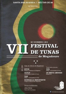 Participe no VII - Festival de Tunas de Mogadouro