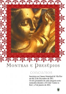 Participe no Concurso de Montras e Presépios 2013 - Vila Flor