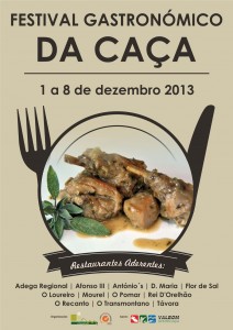 Participe no Festival Gastronómico da Caça - Mirandela