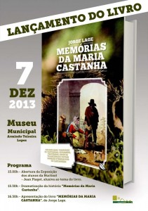 Participe no Lançamento do Livro "Memórias de Maria Castanha" - Mirandela