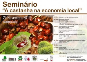 Participe no Seminário “ A castanha na economia local” - Sambade - Alfândega da Fé