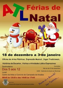 Participe no ATL - Férias de Natal - Carrazeda de Ansiães