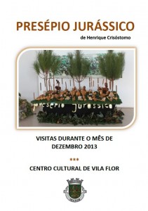 Participe no Presépio Jurássico - Vila Flor