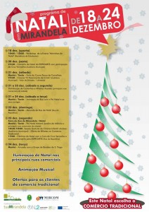 Participe na Programa de Natal em Mirandela